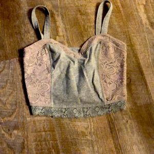 Abercrombie & Fitch crop bralette